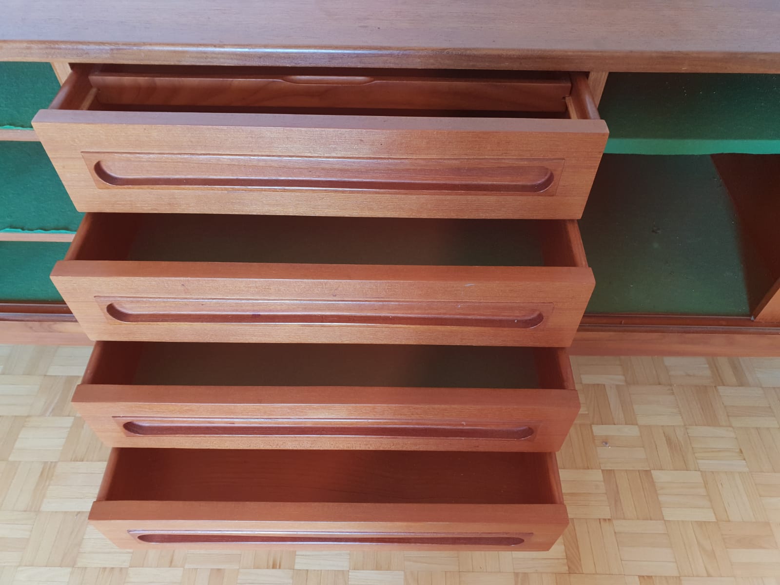 Enfilade scandinave en teck