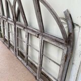 Pair of factory window frames