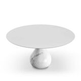 Roche bobois aqua round dining table - matt carrara