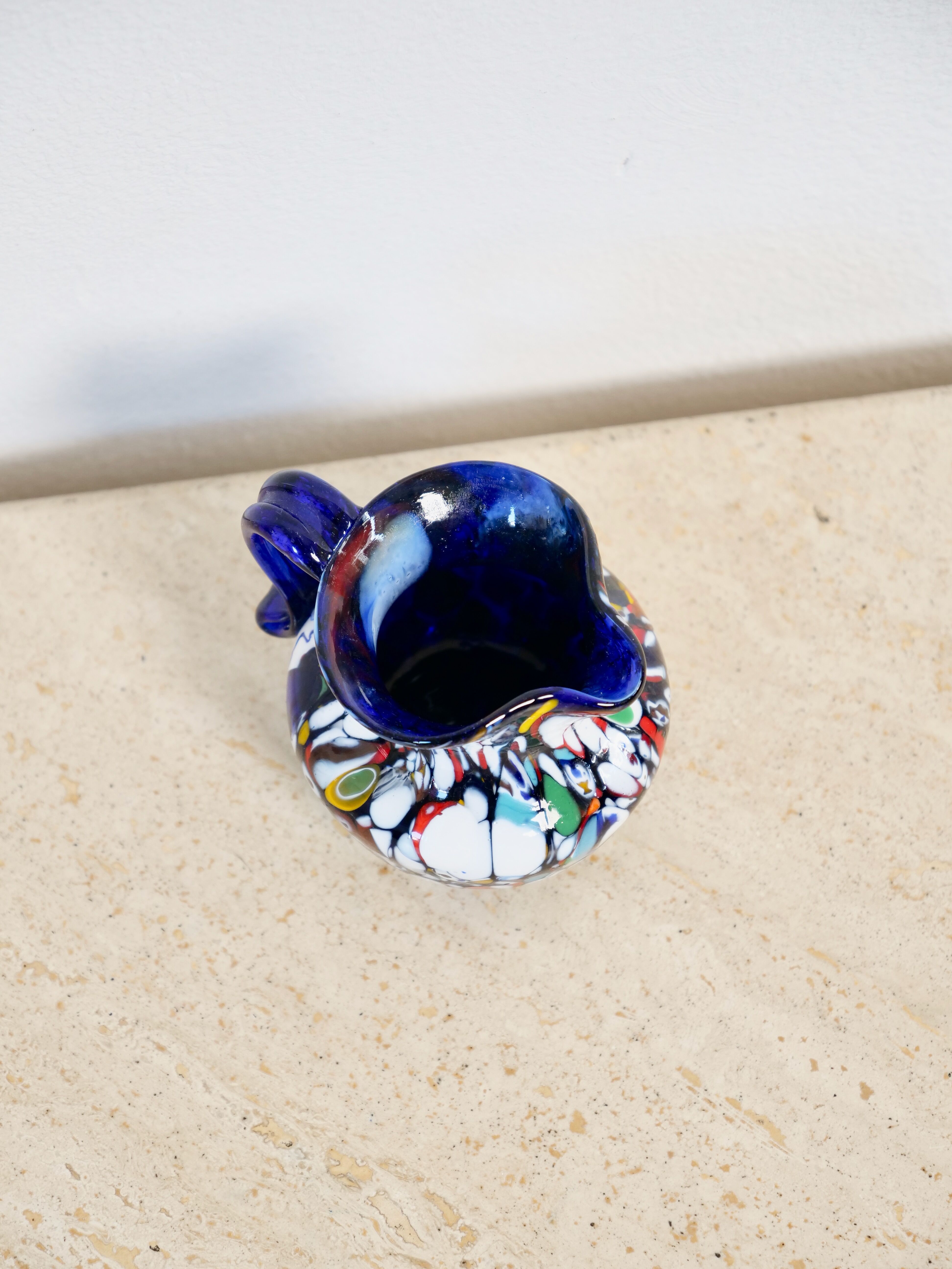 Glass pitcher of Murano Fratelli Toso