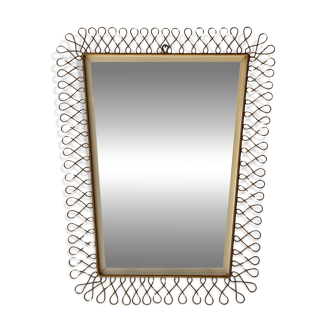 Mirror in the style of Josef Frank