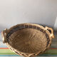 Corbeille en osier vintage
