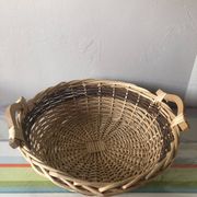 Vintage wicker basket