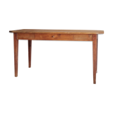 Old wooden farm table