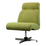 Vintage swivel armchair model "Bombay" by Guy Bernard for Meurop 1971