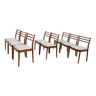 Set de 8 chaises de salle à manger en teck par Victor Wilkins pour G-plan, 1960s