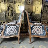 Pair of Louis XV style shepherdesses
