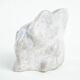 Abstract stone sculpture with organic forms, European studio piece, 1970s