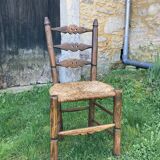 Brutalist mulched chair