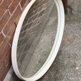 Contemporary mirror white frame