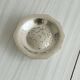 Silver-plated metal butter dish Coquillor