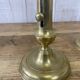 Pair of brass candlesticks