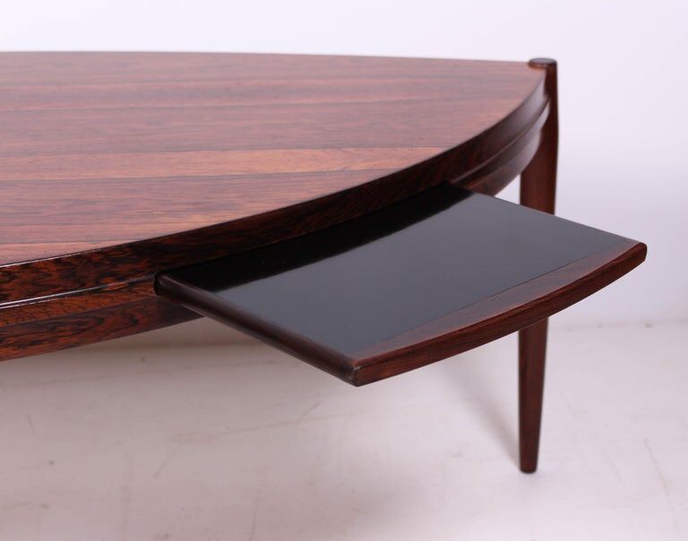 Johannes Andersen rosewood table by Trensum
