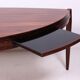 Johannes Andersen rosewood table by Trensum