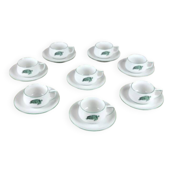 8 tasses à café avec soucoupes – Thomas (Rosenthal)