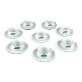 Set of 8 coffee cups with saucers – Thomas (Rosenthal)