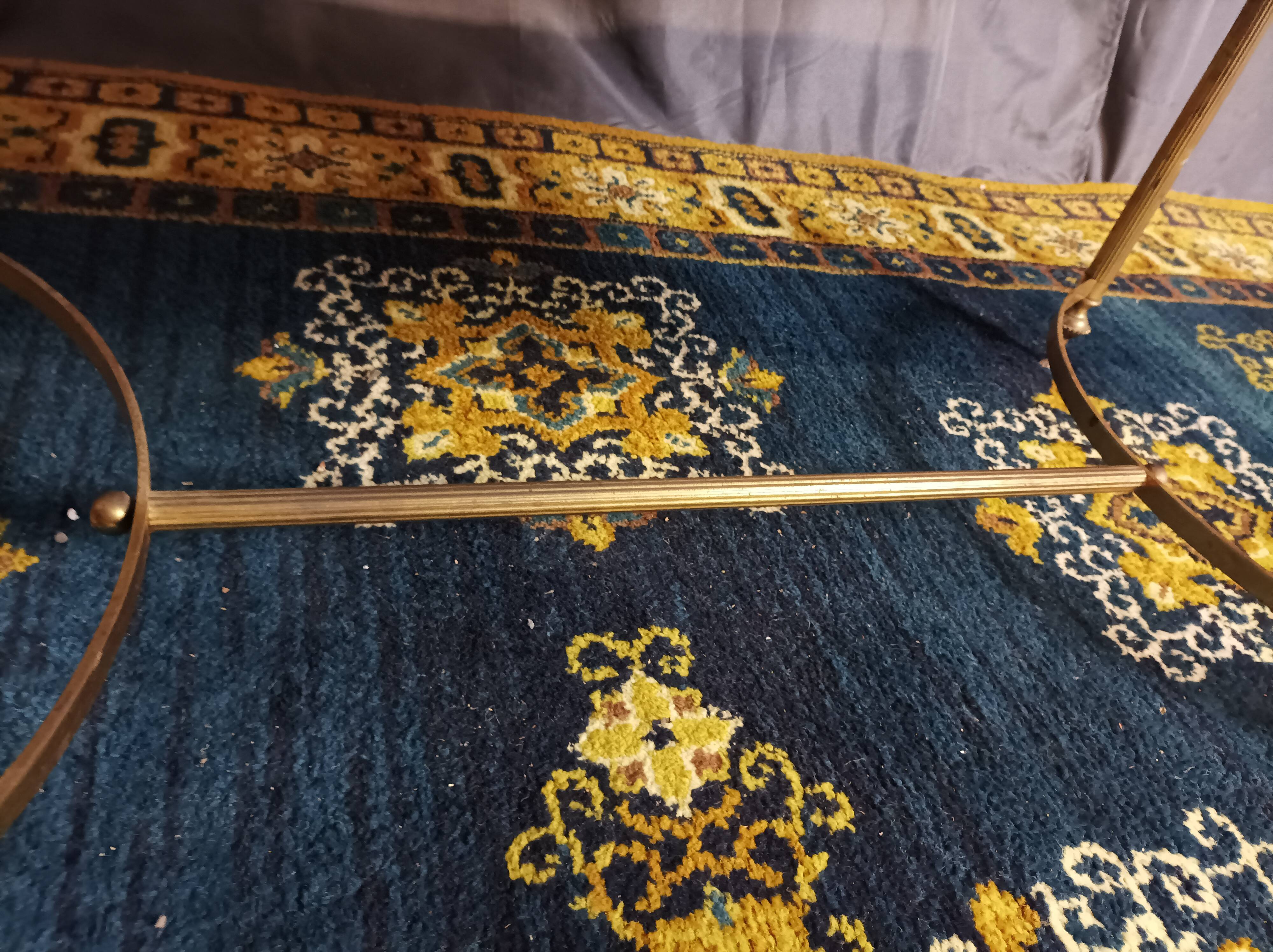 Coffee table 1960 green marble