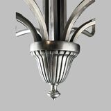 Art deco tulip chandelier by degue