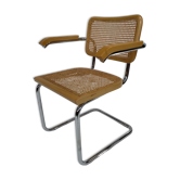 Chair Cesca model by Marcel Breuer with armrests B64