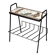 Vintage magazine table with Greek mythology design.