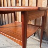 Vintage teak side table – Scandinavian design – 1960s
