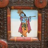 Meuble de Commerce Manjoosh en Bois Exotique, Inde – Début XXe