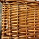 Rectangular wicker basket