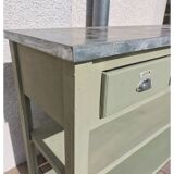 Wood console