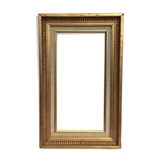 Cadre en bois doré