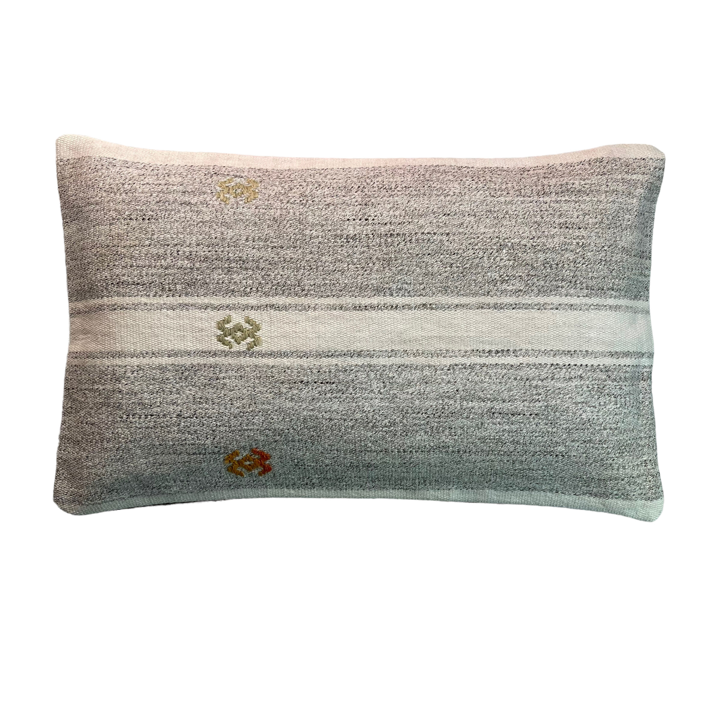 Vintage turkish handmade cushion cover , 30 x 50 cm