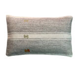 Vintage turkish handmade cushion cover , 30 x 50 cm