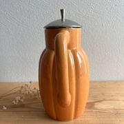Théière / pichet / carafe / broc vintage faïence esprit Digoin Sarregu