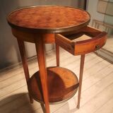 Louis XVI style marquetry side table