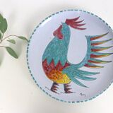 Vintage Rooster Plate