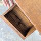 Louis XV style bedside table in solid wood