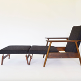 Convertible armchair by V. E. Cukermanienė for Vilniaus Baldų Kombinatas, 1964