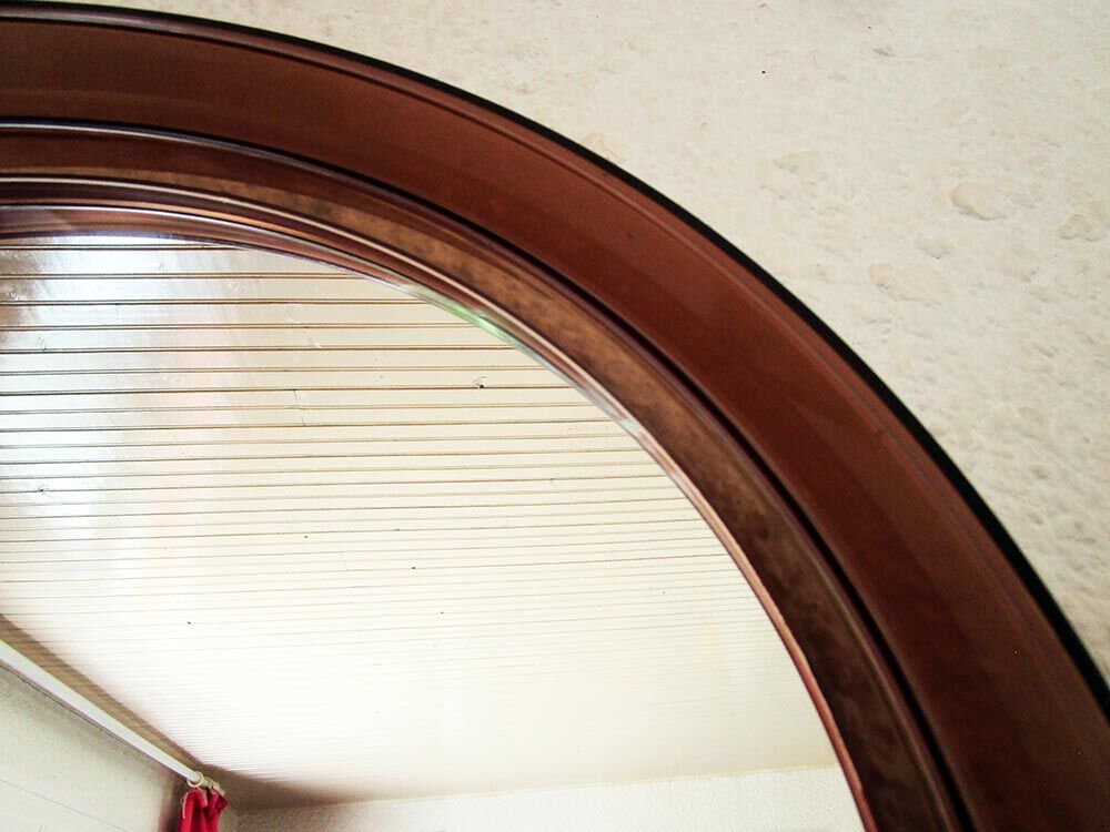 Gilac vintage round mirror