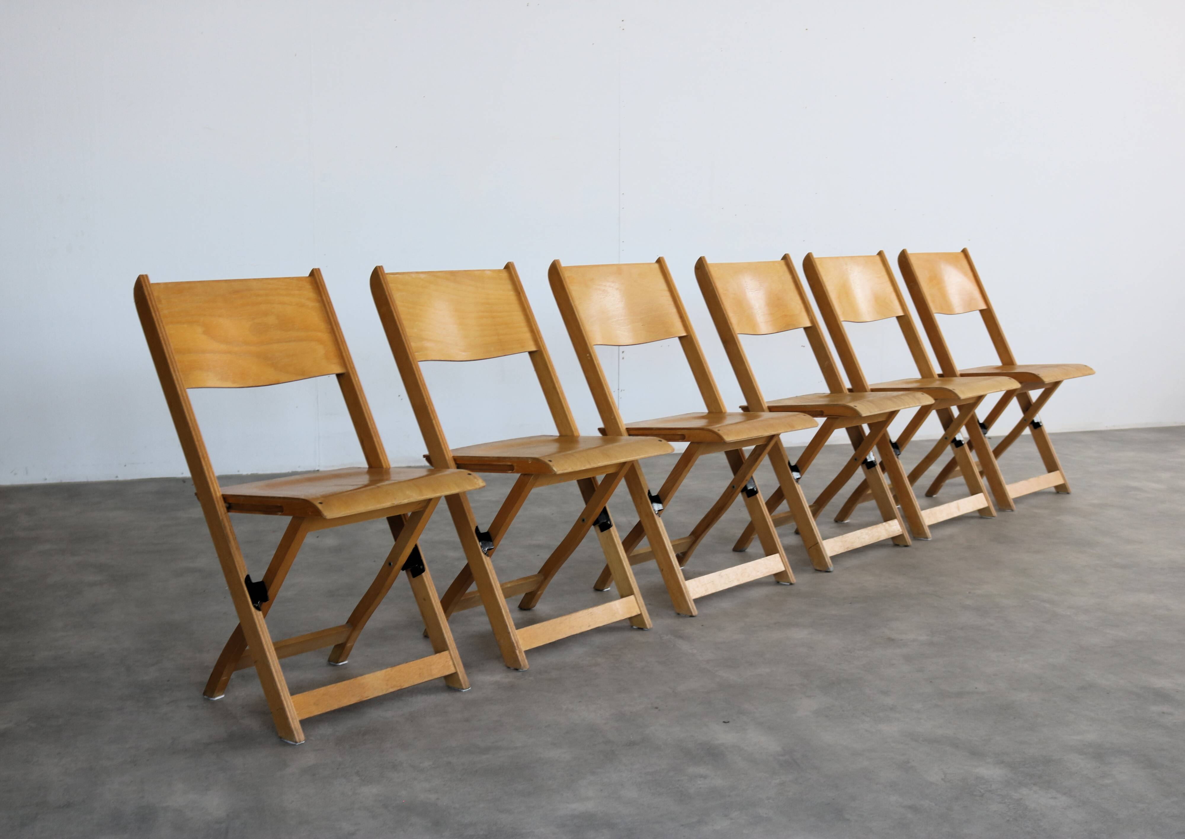 vintage folding chairs | chairs | 1960s | Swedish