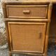 Vintage bamboo and rattan desk – 1960s-70s