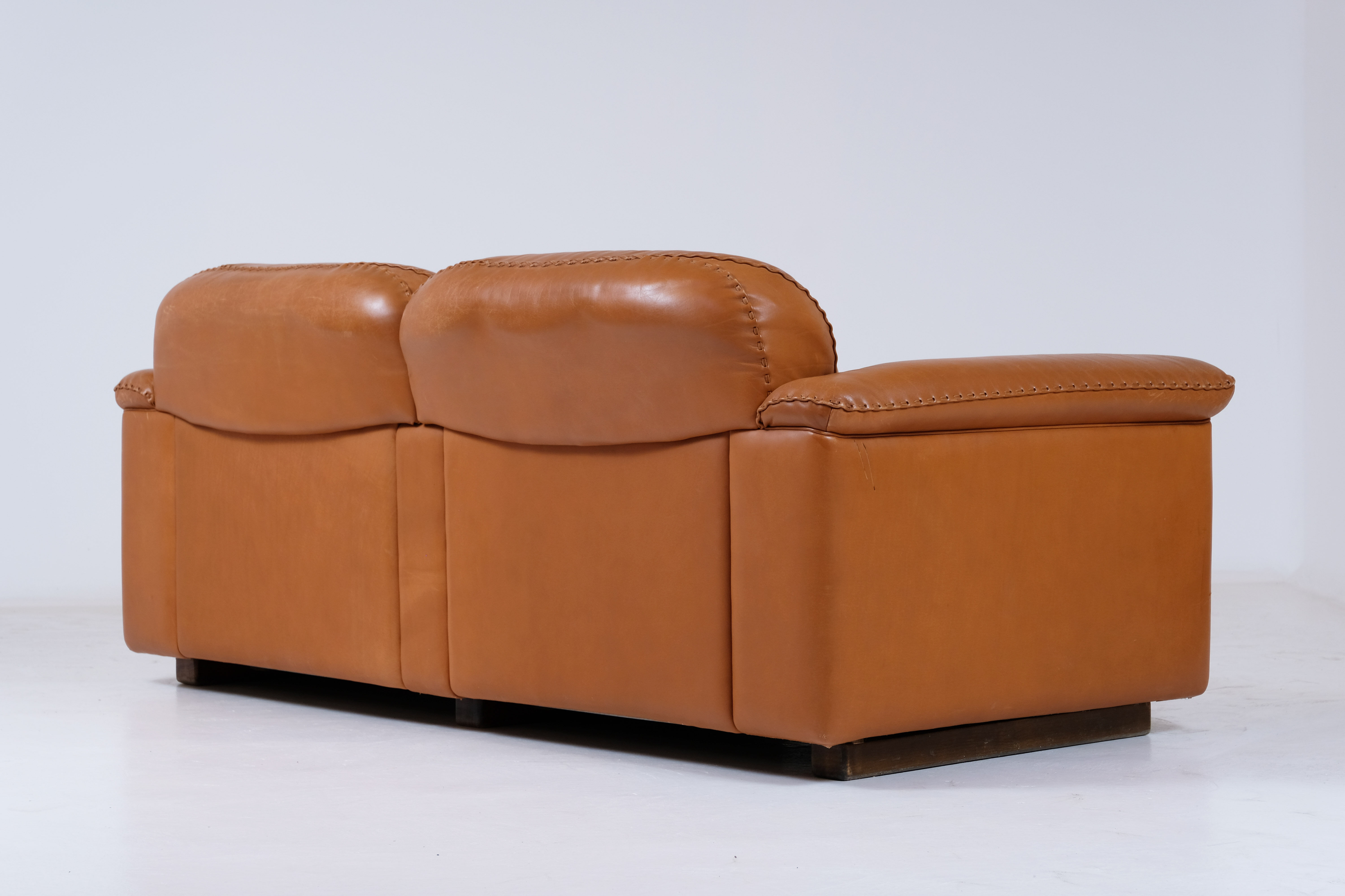 De Sede 101 adjustable 2-seater leather sofa