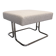 Low stool or tubular ottoman Space Age, France around 1970