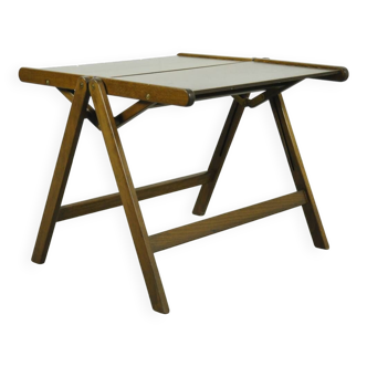 Vintage “rex” foldable side table by niko kralj for stol industrija pohistva, kamnik slovenia,1952s