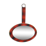 Vintage oval mirror 35x24cm