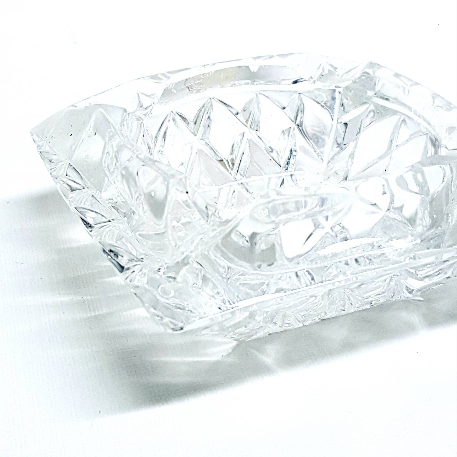 Cendrier en cristal allemand