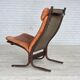 Années 1970, design norvégien par Ingmar Relling, fauteuil, modèle "Siesta".
