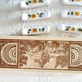 12 earthenware knife holders from Moustiers Sainte Marie at the time of the earthenware makers