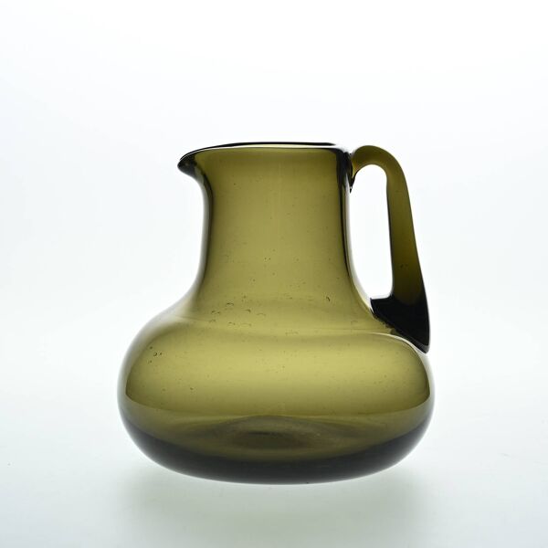 Carafe en verre soufflé par Claude Morin, 1976