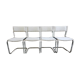 4 renovated vintage sled chairs