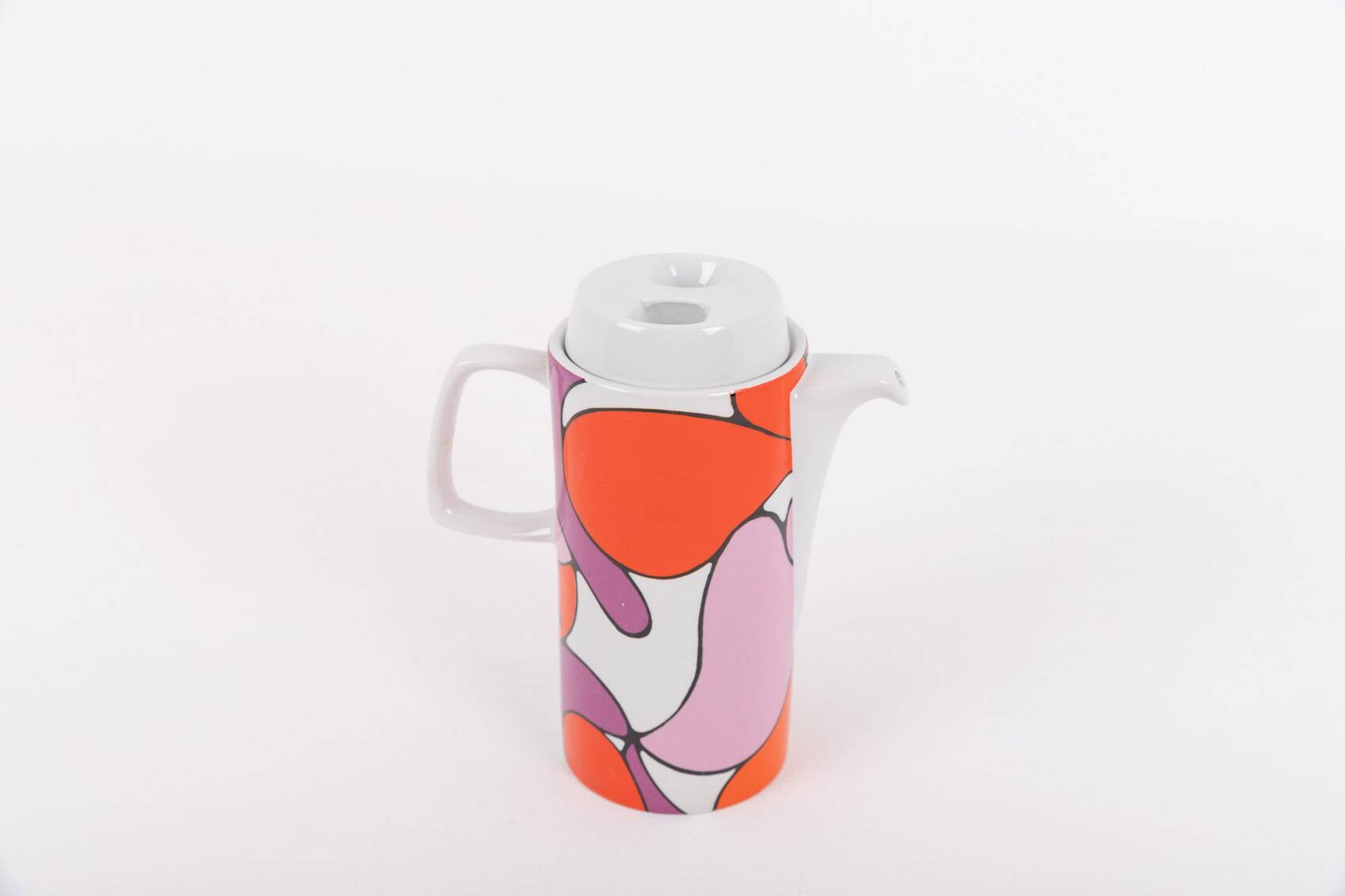 Service à thé/café Ceramica Franco Pozzi, Italie des années 1970