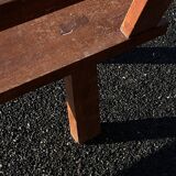 Old wooden bench